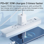 WK WP-U140 ชาร์จเร็ว 33W Power Series USB+USB-C/Type-C สเปค: ปลั๊ก US 33W