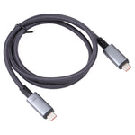 สายเคเบิลวิดีโอ 10Gbps 8K USB-C/Type-C ถึง USB-C/Type-C รองรับ USB 3.2 ความยาว: 1m, 10Gbps Type-C ถึง Type-C