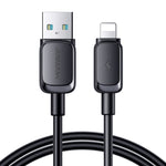 JOYROOM S-AL012A14 สายชาร์จและซิงค์ข้อมูล USB 2.4A แบบ 8 Pin สีสันหลากหลาย ความยาว: 1.2m USB เป็น 8 Pin
