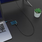 Onten M205 ตัวแปลงวิดีโอ 3 in 1 Type-C เป็น HDMI+VGA+PD ชาร์จเร็ว รุ่น M205