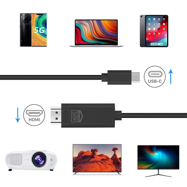 สาย USB-C / Type-C 4K 30Hz HDTV Onten UC503 รุ่น UC503