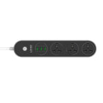 ปลั๊กไฟ LDNIO SC3301 3 พอร์ต USB สำหรับเดินทางและสำนักงาน, ความยาวสาย 1.6 ม., ปลั๊ก US, รหัส SAS8610AUS, SAS8610BUS, SAS8610EU, SAS8610UK