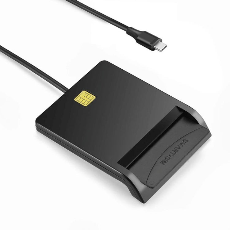 ROCKETEK SCR1-C เครื่องอ่านบัตรสมาร์ทการ์ดชิป CAC ID SIM, SCR1-C