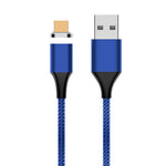 M11 5A USB to Micro USB Nylon Braided Magnetic Data Cable, Cable Length: 2m, Micro USB