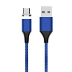 M11 5A สายข้อมูลแม่เหล็กถักไนลอน USB เป็น USB-C / Type-C ความยาวสาย: 2m, USB-C / Type-C