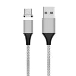 M11 5A สายข้อมูลแม่เหล็กถักไนลอน USB เป็น USB-C / Type-C ความยาวสาย: 2m, USB-C / Type-C