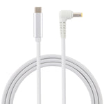 สายชาร์จพาวเวอร์แล็ปท็อป USB-C / Type-C เป็น 5.5 x 2.5 มม. ความยาวสายประมาณ 1.5 เมตร Type-C เป็น 5.5 x 2.5 มม. (หัวข้อศอก)
