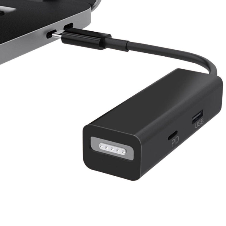 อะแดปเตอร์แปลง 3 in 1 MagSafe 1 / 2 + พอร์ต PD + USB เป็น USB-C / Type-C