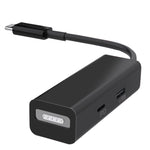 อะแดปเตอร์แปลง 3 in 1 MagSafe 1 / 2 + พอร์ต PD + USB เป็น USB-C / Type-C