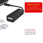 อะแดปเตอร์แปลง 3 in 1 MagSafe 1 / 2 + พอร์ต PD + USB เป็น USB-C / Type-C