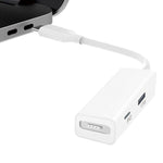 อะแดปเตอร์แปลง 3 in 1 MagSafe 1 / 2 + พอร์ต PD + USB เป็น USB-C / Type-C