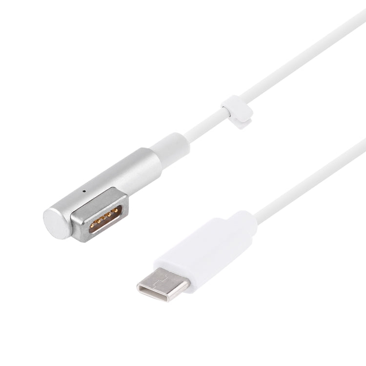 สายชาร์จและส่งข้อมูล USB-C / Type-C ตัวผู้เป็น 5 Pin MagSafe 1 (รูป L-Lip) ตัวผู้ สำหรับ MacBook