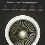 หูฟัง QKZ CK3 HIFI แบบใส่ในหูสี่ยูนิตสำหรับฟังเพลง