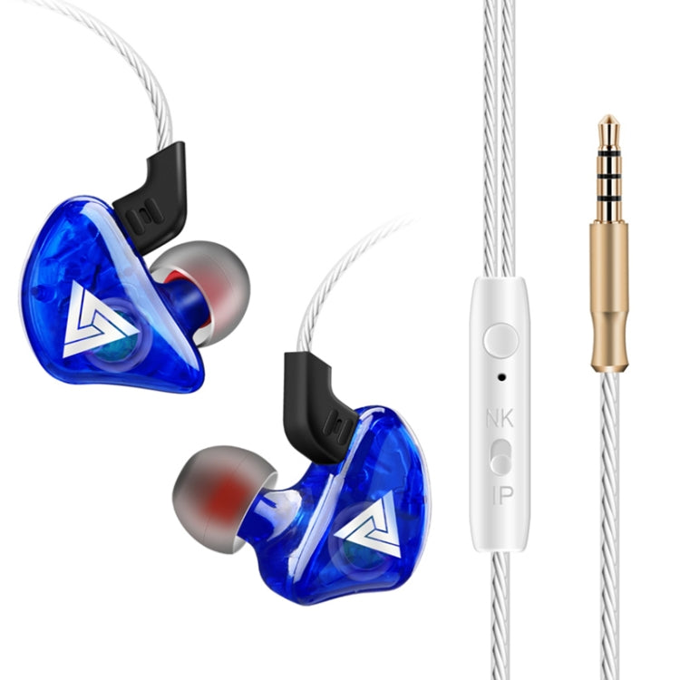 หูฟัง QKZ CK5 HIFI แบบใส่ในหู Star พร้อมเสียงเพลงเหมือนกัน