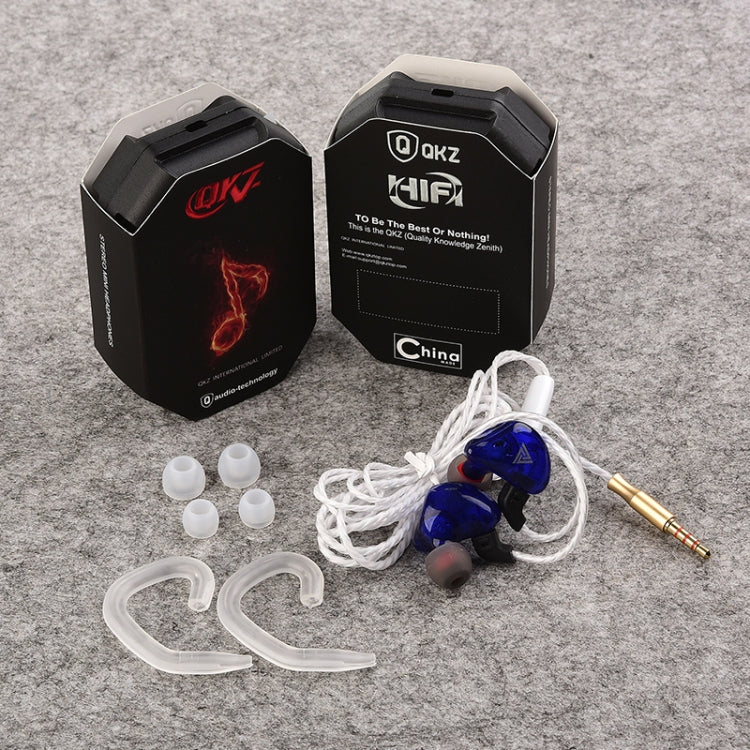 หูฟัง QKZ CK5 HIFI แบบใส่ในหู Star พร้อมเสียงเพลงเหมือนกัน