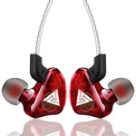 หูฟัง QKZ CK5 HIFI แบบใส่ในหู Star พร้อมเสียงเพลงเหมือนกัน