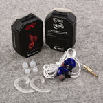 หูฟัง QKZ CK5 HIFI แบบใส่ในหู Star พร้อมเสียงเพลงเหมือนกัน