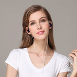 หูฟัง QKZ CK5 HIFI แบบใส่ในหู Star พร้อมเสียงเพลงเหมือนกัน