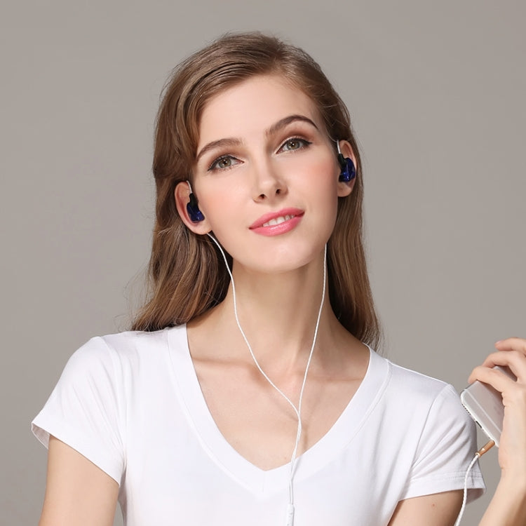 หูฟัง QKZ CK5 HIFI แบบใส่ในหู Star พร้อมเสียงเพลงเหมือนกัน