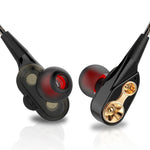 หูฟังสปอร์ต QKZ CK8 HiFi แบบอินเอียร์สี่ยูนิต