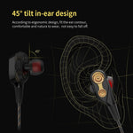 หูฟังสปอร์ต QKZ CK8 HiFi แบบอินเอียร์สี่ยูนิต