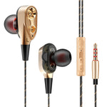 หูฟังสปอร์ต QKZ CK8 HiFi แบบอินเอียร์สี่ยูนิต