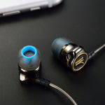 หูฟัง QKZ DM7 คุณภาพสูง แบบใส่ในหู โลหะทั้งหมด สำหรับกีฬาและฟังเพลง, รุ่นพื้นฐาน