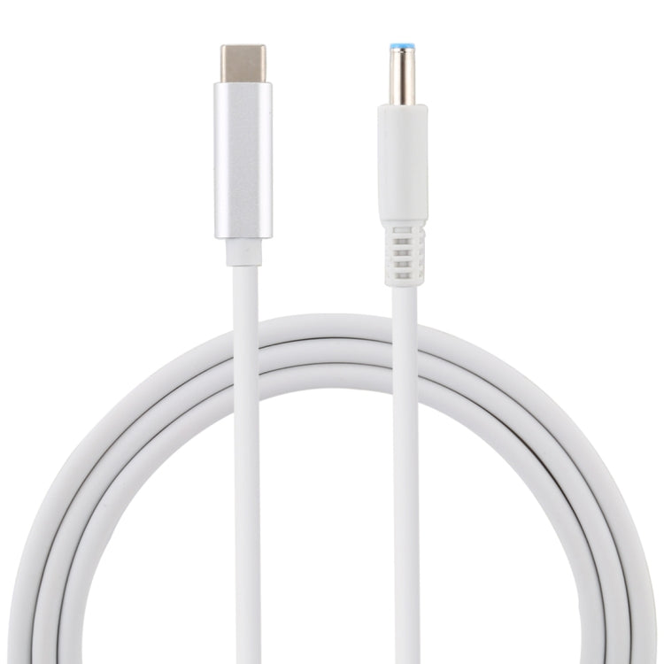 สายชาร์จพาวเวอร์แล็ปท็อป HP USB-C / Type-C เป็น 4.5 x 3.0 มม. ความยาวสายประมาณ 1.5 เมตร Type-C เป็น 4.5 x 3.0 มม.