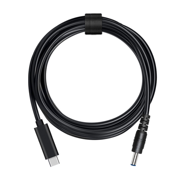 สายชาร์จพาวเวอร์แล็ปท็อป HP USB-C / Type-C เป็น 4.5 x 3.0 มม. ความยาวสายประมาณ 1.5 เมตร Type-C เป็น 4.5 x 3.0 มม.