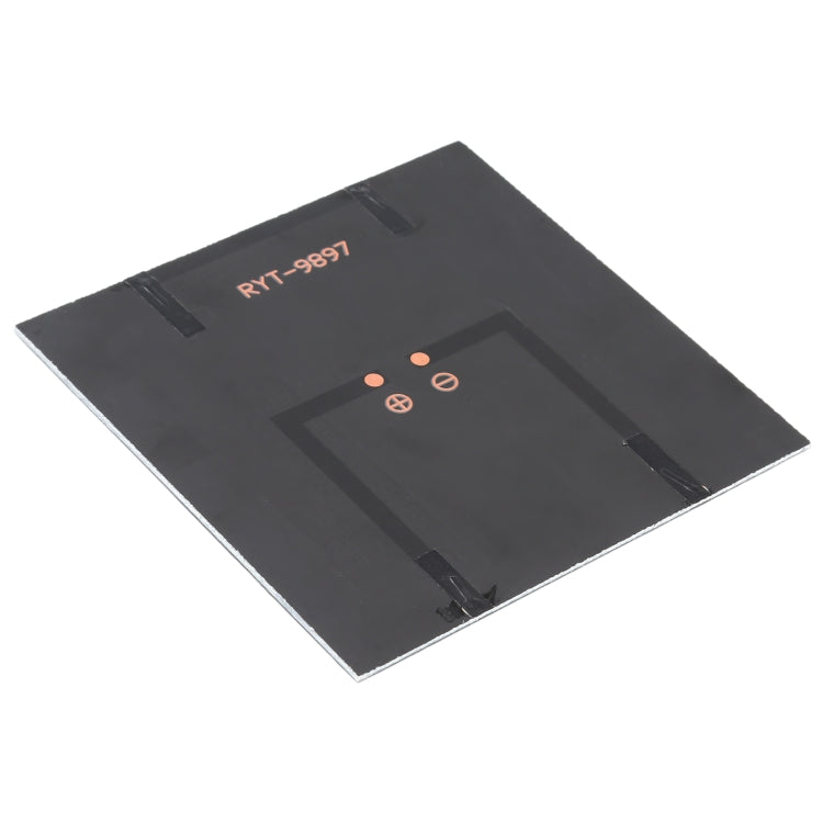 โมดูลเซลล์แผงโซลาร์เซลล์ DIY แบตเตอรี่พลังงานแสงอาทิตย์ 5V 1.5W 310mAh ขนาด: 98 x 97 มม., 5V 1.5W 310mAh 98 x 97 มม.