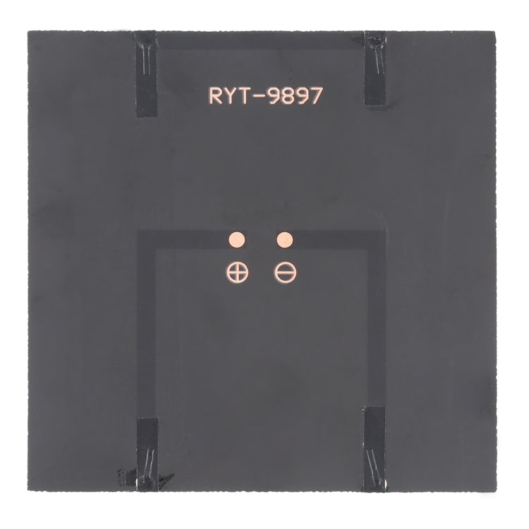 โมดูลเซลล์แผงโซลาร์เซลล์ DIY แบตเตอรี่พลังงานแสงอาทิตย์ 5V 1.5W 310mAh ขนาด: 98 x 97 มม., 5V 1.5W 310mAh 98 x 97 มม.