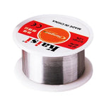 ลวดบัดกรีดีบุกตะกั่วแบบมีแกนเรซิน 0.3mm สำหรับงานบัดกรี 50g