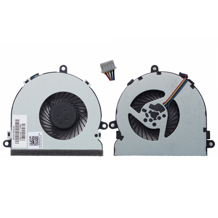 พัดลมระบายความร้อนแล็ปท็อป 1.56W สำหรับ HP 15-A / 15-AC121DX / 15-AC