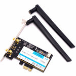 TX-9260AC Wireless-AC ดูอัลแบนด์ 802.11ac 1730Mbps อะแดปเตอร์ WiFi PCI-e สำหรับเดสก์ท็อป + Bluetooth 5.0 การ์ดเครือข่าย WLAN สำหรับ Intel 9260ac, TX-9260AC 1730Mbps