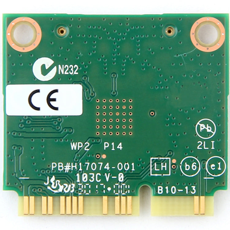 การ์ดไวไฟไร้สายดูอัลแบนด์สำหรับ Intel 7260HMW Mini PCI-E 2.4G / 5Ghz WLAN Bluetooth 4.0 การ์ดไวไฟ 802.11 ac / a / b / g / n, 7260HMW