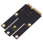 อะแดปเตอร์แปลง M.2 NGFF Key A เป็น Mini PCI-E PCI Express สำหรับการ์ดไวไฟบลูทูธไร้สาย Intel 9260 8265 7260 AC NGFF, M.2