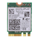 การ์ดไวไฟ NGFF M.2 แบบสองย่านความถี่ AC1200 7260NGW 7260AC สำหรับ Lenovo T440 X240 B40 B50 Y40 Y70 Y50 7260AC, AC1200