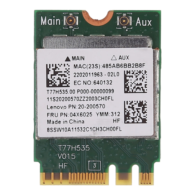การ์ดไร้สาย RTL8723BE 300Mbps 802.11n M2 NGFF Mini PCI E WiFi พร้อมบลูทูธ 4.0 สำหรับ Lenovo E450 E550 E555 Y50 04x6025, RTL8723BE