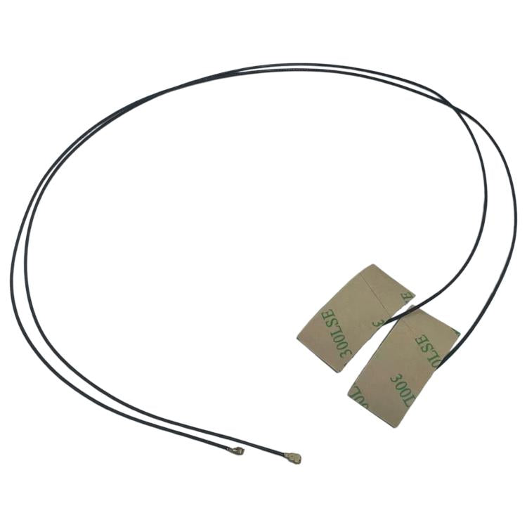 เสาอากาศภายใน Mini PCI-E Wifi คู่ Universal สำหรับแล็ปท็อป Wifi Bluetooth ฟิล์มสีเหลือง สำหรับการ์ดเครือข่ายไร้สายแท็บเล็ต