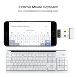 อะแดปเตอร์ OTG อะลูมิเนียมอัลลอยด์ขนาดเล็ก USB-C / Type-C ตัวผู้เป็น USB ตัวเมีย