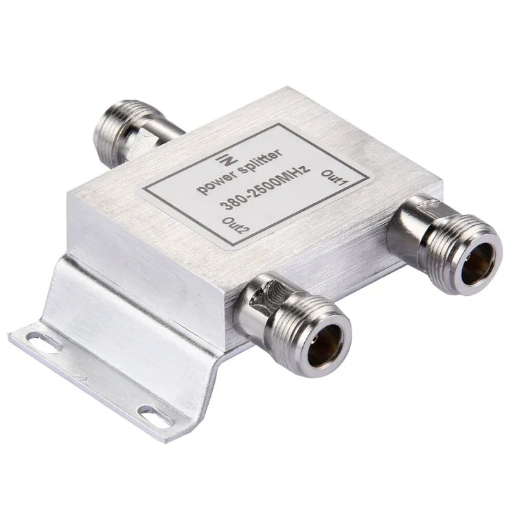 อะแดปเตอร์ N ตัวเมีย 380-2500MHz ตัวแยกสัญญาณไฟฟ้า 2 ทาง, อะแดปเตอร์ตัวเมีย