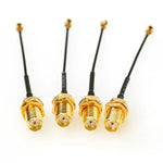 ชุดสายถักอะแดปเตอร์ RG178 Ufl / IPX / IPEX เป็น SMA ตัวเมีย 5 ชิ้น / ชุด, ความยาว: 20 ซม., 20 ซม.