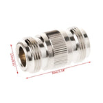 ขั้วต่ออะแดปเตอร์เสาอากาศโคแอกเชียล N-Type ตัวเมียคู่แบบแจ็ค RF Coupler WiFi