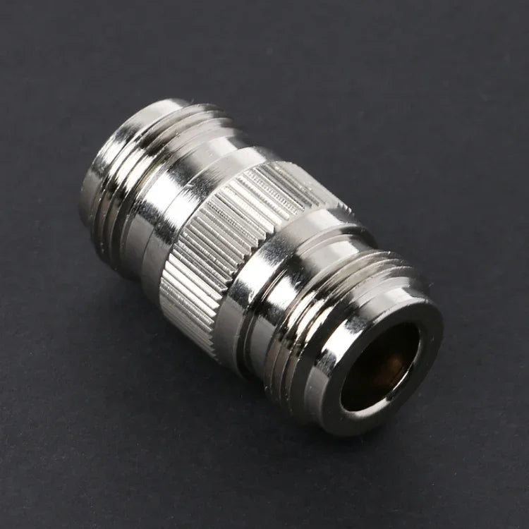 ขั้วต่ออะแดปเตอร์เสาอากาศโคแอกเชียล N-Type ตัวเมียคู่แบบแจ็ค RF Coupler WiFi