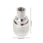 FMEJ/UHFJ FME Male to UHF Male Connector Adapter