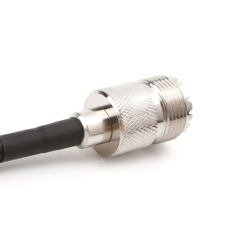 สายต่อขยายขั้วต่อ SMA ตัวเมียเป็น UHF SO239 PL259 ตัวเมีย สาย RG58 ความยาว: 50 ซม.