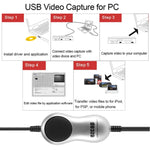 EZCAP USB 2.0 Video Capture Card Device, EZCAP 170