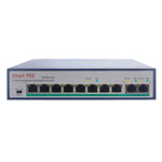 ESCAM POE 8+2 10-Port Fast Ethernet Switch 8-Port POE 10/100M 120W Network Switch, Transmission Distance: 150m, 10 Ports