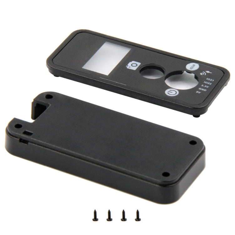 เคส PVC สีดำ TTGO สำหรับ TTGO T-Camera ESP32 WROVER & โมดูล PSRAM, เคส PVC สีดำ