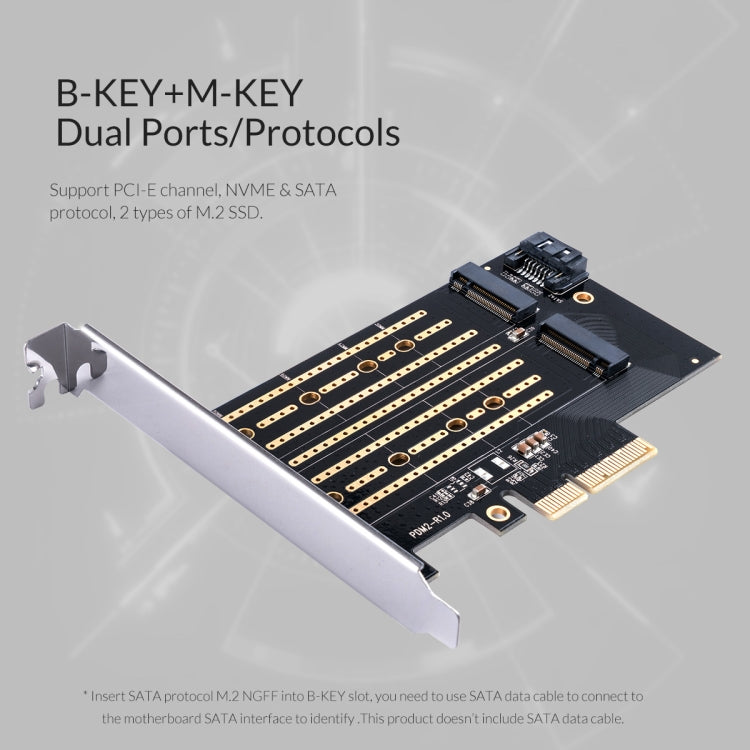 ORICO PDM2 การ์ดขยาย M.2 NVME เป็น PCI-E 3.0 X4